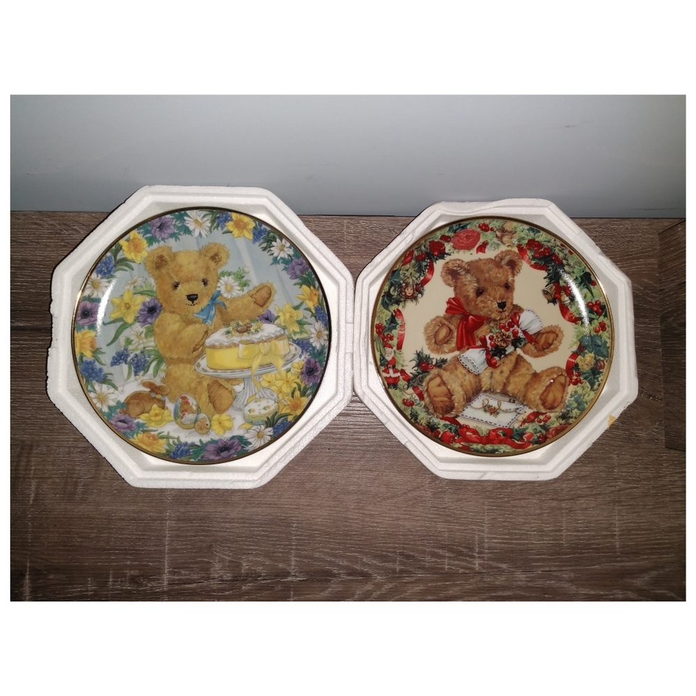 Franklin Mint Limited Edition Holiday Plates